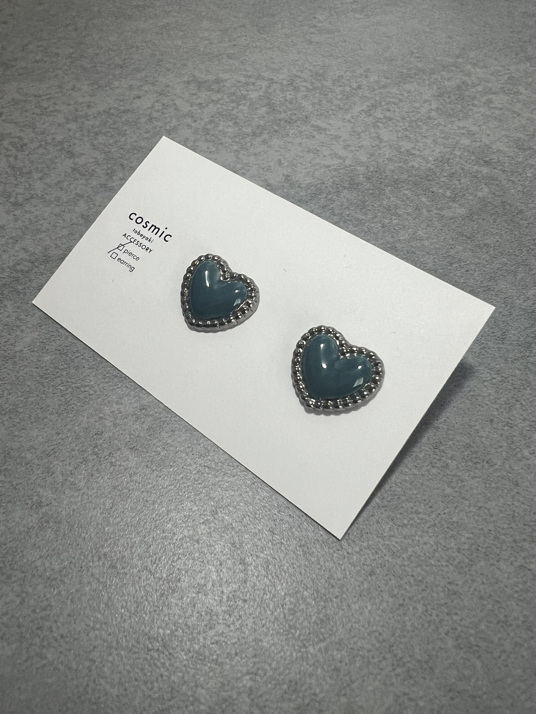 0010ピアスターコイズシルバー