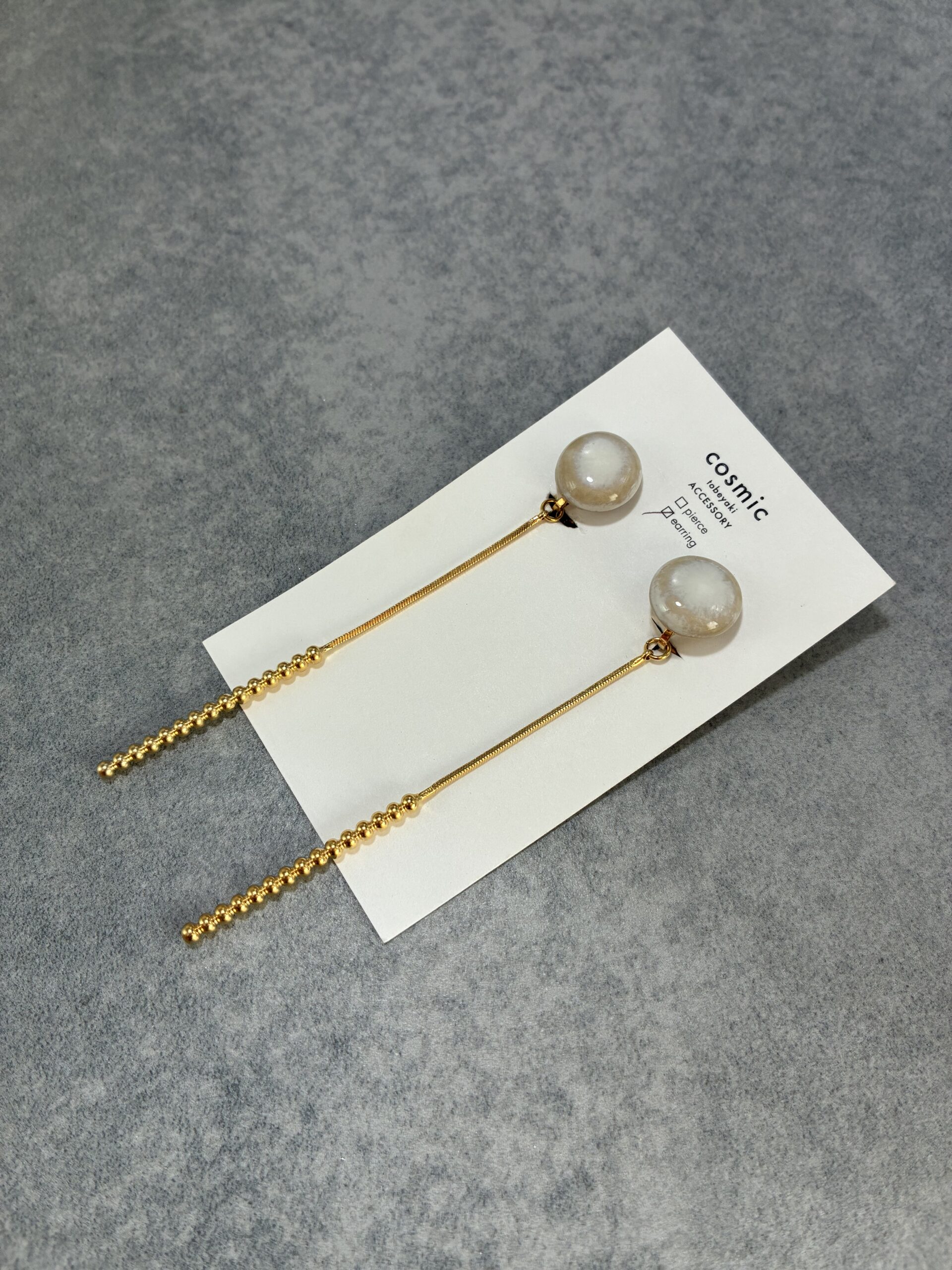 0021イヤリングゴールド